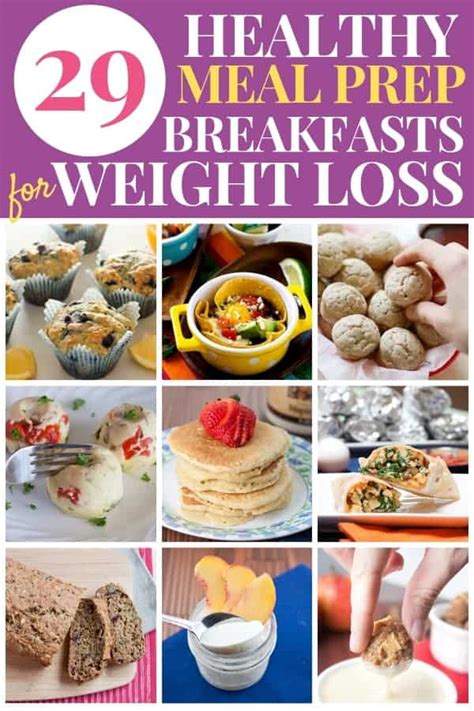 29 Healthy Meal Prep Breakfast Recipes For Your Weight Loss Journey