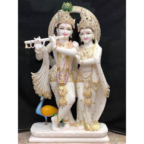 Latest Ft Marble Radhe Krishna Ji Murti Price In India