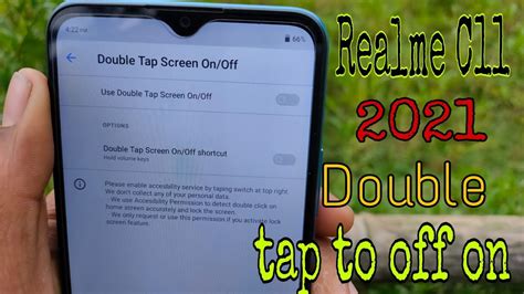 Realme C Double Tap To Lock Settings Double Tap To Screen On