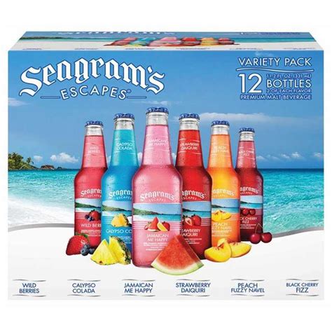 Seagram S Escapes Variety Pack X 12