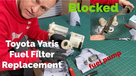 Toyota Yaris Fuel Filter Blocked Jerking Cutting Out How 58 OFF