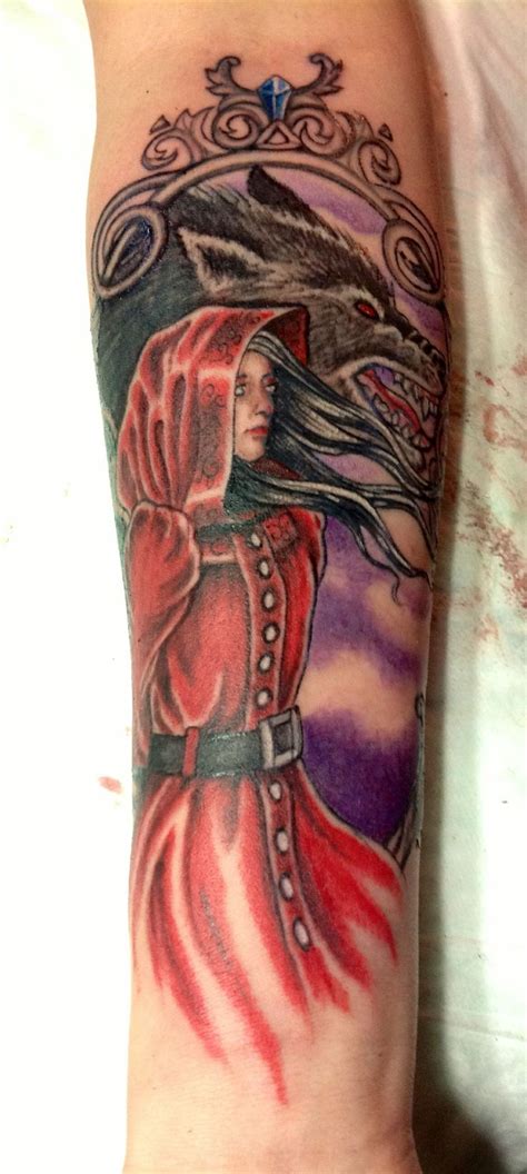 Red riding hood tattoo Devine creations | Tattoos, Body art, Red riding ...