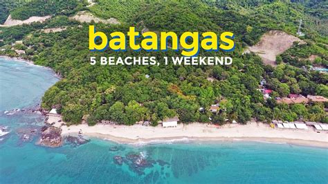 5 Batangas Beaches in 1 Weekend Adventure | The Poor Traveler Itinerary ...