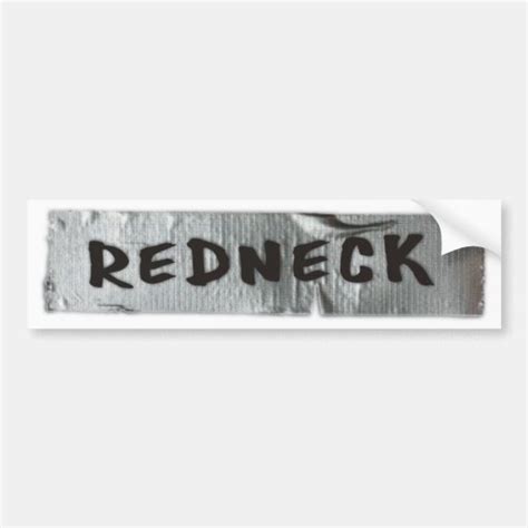 Redneck Bumper Sticker Zazzle