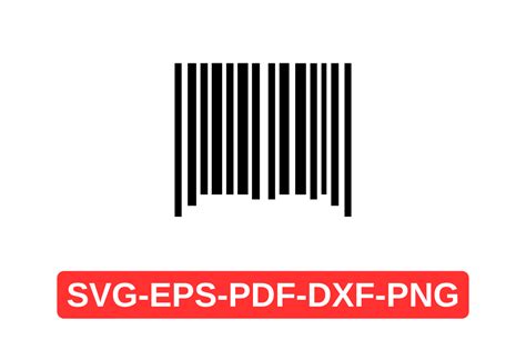 Barcode SVG Cut File Not Real Barcode Graphic By Artful Assetsy