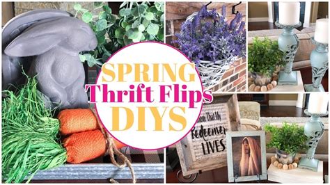 4 EASY BREEZY SPRING DIY ROOM DECOR THRIFT FLIPS YouTube