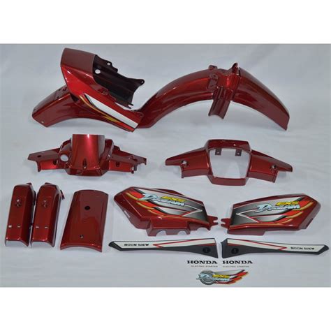 Honda Ex Ex Dream Body Cover Set Siap Tampal Sticker Free Gift