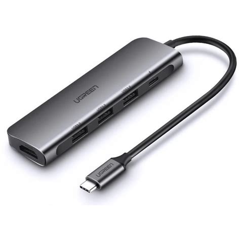 UGREEN CM136 4 Az 1 Ben USB C HDMI 4K Hub Adapter IPon Hardware