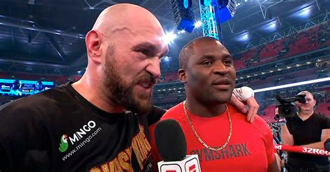 Ego Takes Over John Fury Reacts To Tyson Fury Francis Ngannou