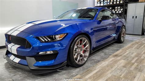 Ford Shelby Mustang Gt350 Blue Signature Sv503 Wheel Front