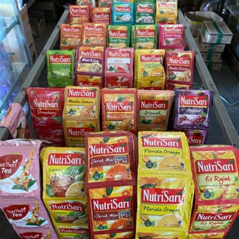 Jual Nutrisari Isi Sachet Wdank Bajigur Jeruk Peras Jeruk Extra