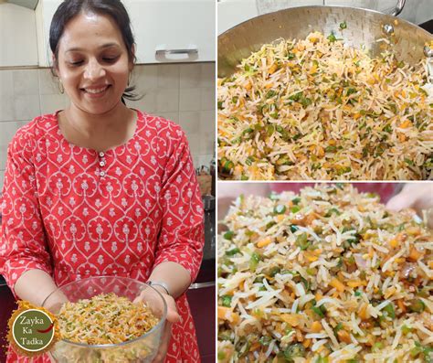 Veggie Fried Rice Zayka Ka Tadka