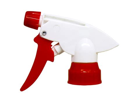 Red Nozzle Cap White Trigger Sprayer Cf Sprayer