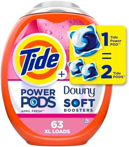 Amazon Tide Pods Plus Downy In He Turbo Laundry Detergent Soap