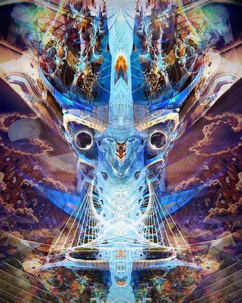 Bridge Of Transcendence Digital Art By Nathan Benmargi Fine Art America