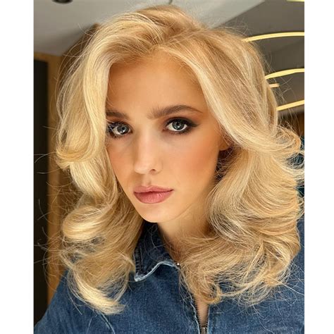 All Over Golden Luxury Blonde Behindthechair