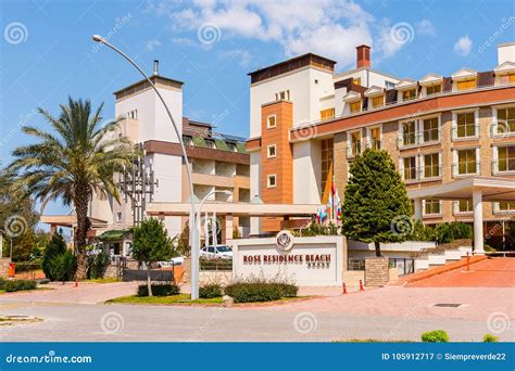 Touristic Hotel in Kemer, Turkey Editorial Photography - Image of ...