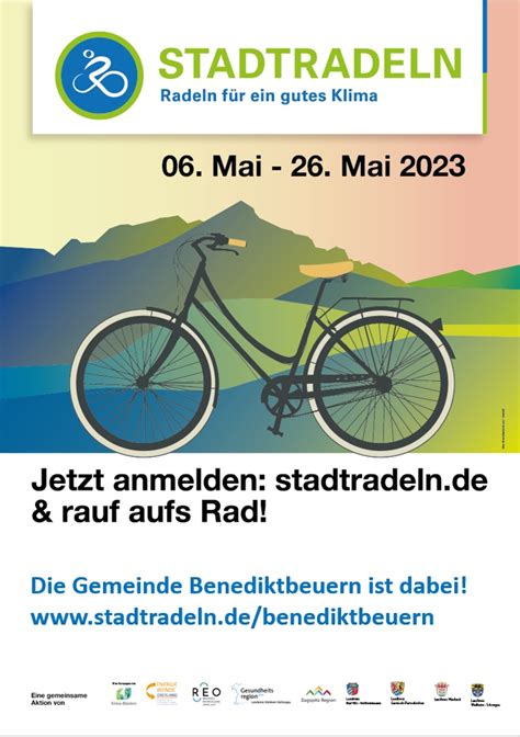 Plakat Stadtradeln Bayern News