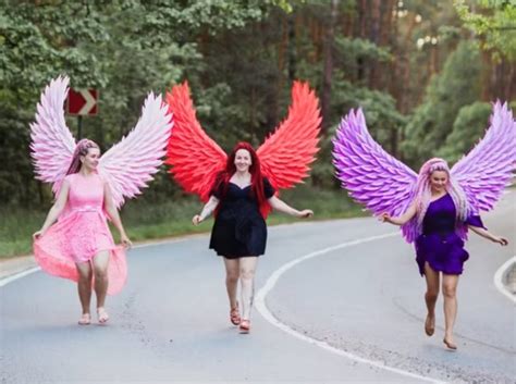 Adult Angel Costume Pink Angel Wings Large Wings For Etsy