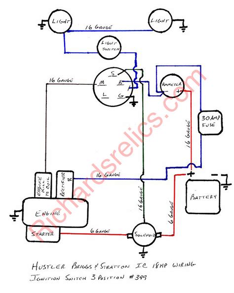 Riding Lawn Mower Key Switch Wiring