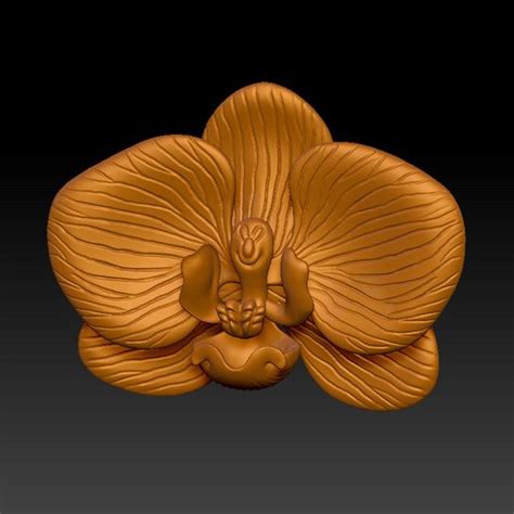 T L Charger Fichier Stl Pendentif Orchid E Plan Imprimer En D Cults