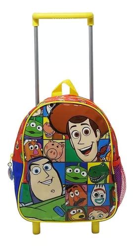 Mochila Carro Toy Story Escolar Colegio Nene Nena 12 Pul