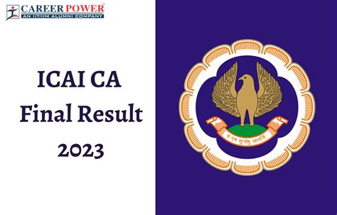 ICAI Result 2023 Out CA Final And Inter Results Link