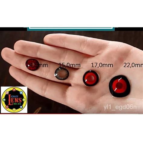 READY STOCK MALAYSIA Spooky Sclera Sabretooth Black 22mm Contact Lens