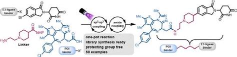 One Pot Synthesis Of Cereblon Proteolysis Targeting Chimeras Via