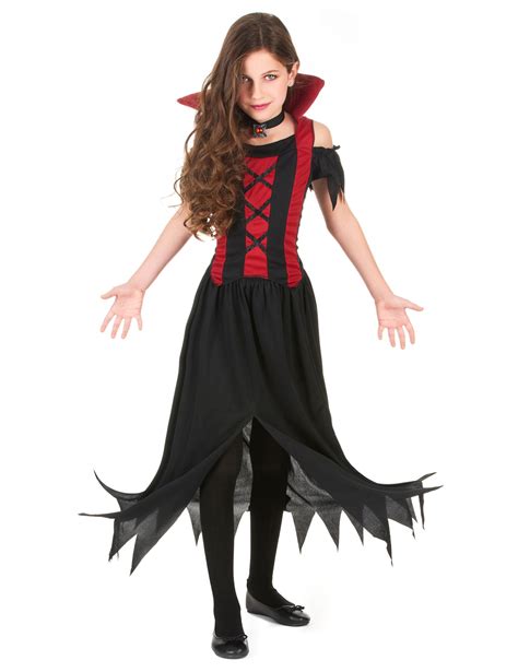 Costume Da Vampiro Per Bambina Halloween Costumi Bambini E Vestiti Di