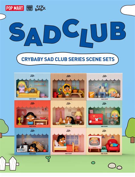 CRYBABY Sad Club Series Scene Sets | Blind Box - POP MART (Canada)