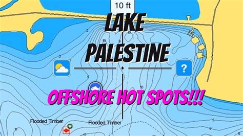 Lake Palestine Lake Breakdown Offshore Hot Spots Find The Bass Fast Youtube