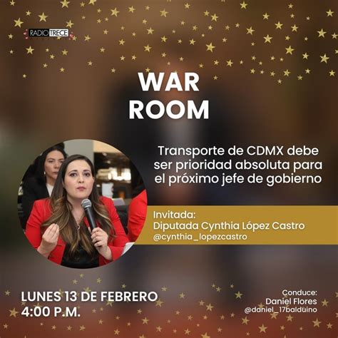 War Room Transporte De Cdmx Debe Ser Prioridad Absoluta Para El