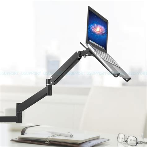 Tilt Foldable Wall Mount 17 27 Inch Laptop Holder Gas Spring Arm Laptop