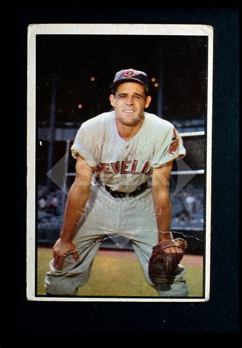 Ray Boone Bowman Color Baseball Card Society For American