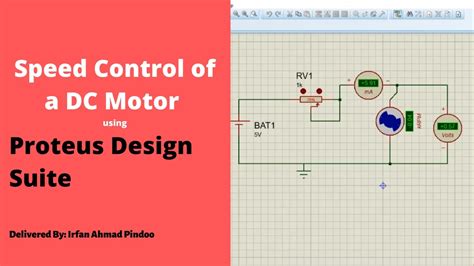 Speed Control Of A DC Motor Using Proteus Design Suite YouTube