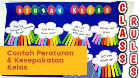 Cara Membuat Peraturan Kelas Kesepakatan Kelas Kreatif 59 Off