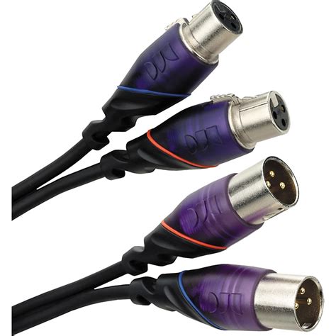 Monster Cable Dj Cable Dual Xlr Male To Xlr Female Music123