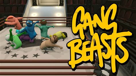 Gang Beasts 12 Probando el Ring en online Gameplay Español YouTube