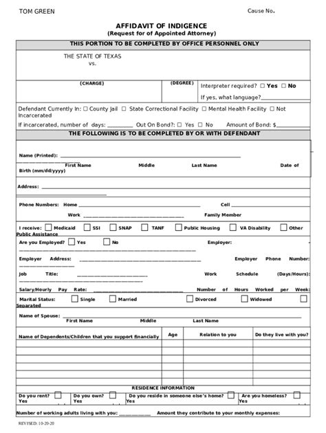 Model Stexas Indigent Defense Commission Tidc Tamu Doc Template