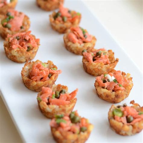 Easy Smoked Salmon Potato Appetizer Good In The Simple