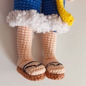 Monkey D Luffy Crochet Pattern Prate Crochet Doll Amigurumi One