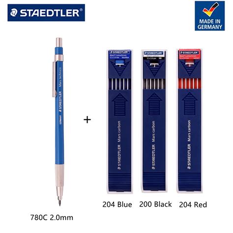 Staedtler lápiz mecánico 780C 2 0mm Mars portalápices de plomo de