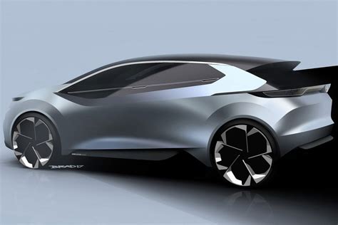 Tata 45x Concept Design Sketch Render Car Body Design