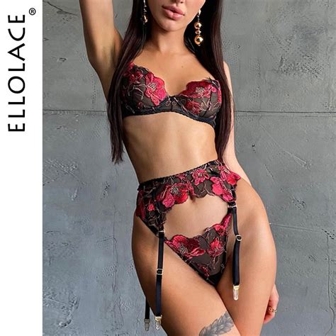 Jual Preorder Ellolace Lingerie Mewah Pakaian Dalam Seksi Renda