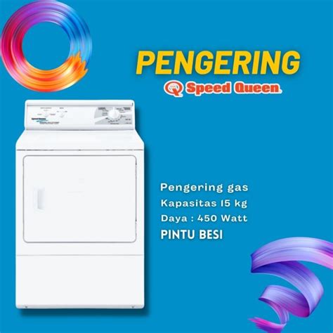 Jual Mesin Pengering Laundry Speedqueen 15 Kg Shopee Indonesia