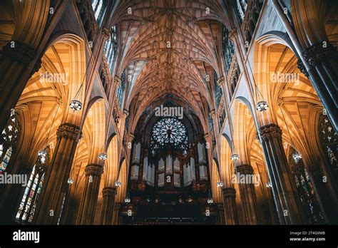 The Majestic Interior of St. Patrick's Cathedral - Manhattan, New York ...