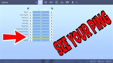 How To Display Ping Stats On Screen In Fortnite On Console Or Pc Youtube