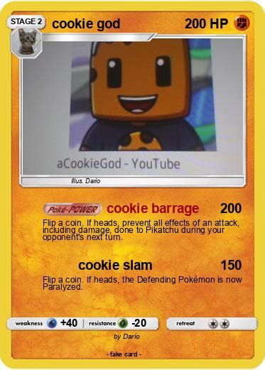 Pokémon cookie god 1 1 - cookie barrage - My Pokemon Card