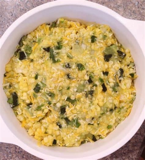 Green and Gold Squash Casserole | Norine's Nest